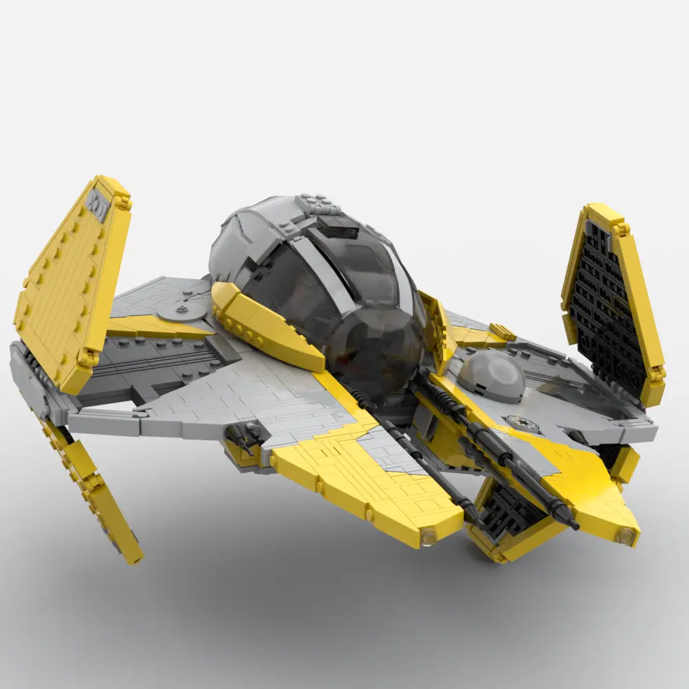 Jedi Starfighter (Rot & Gelb)