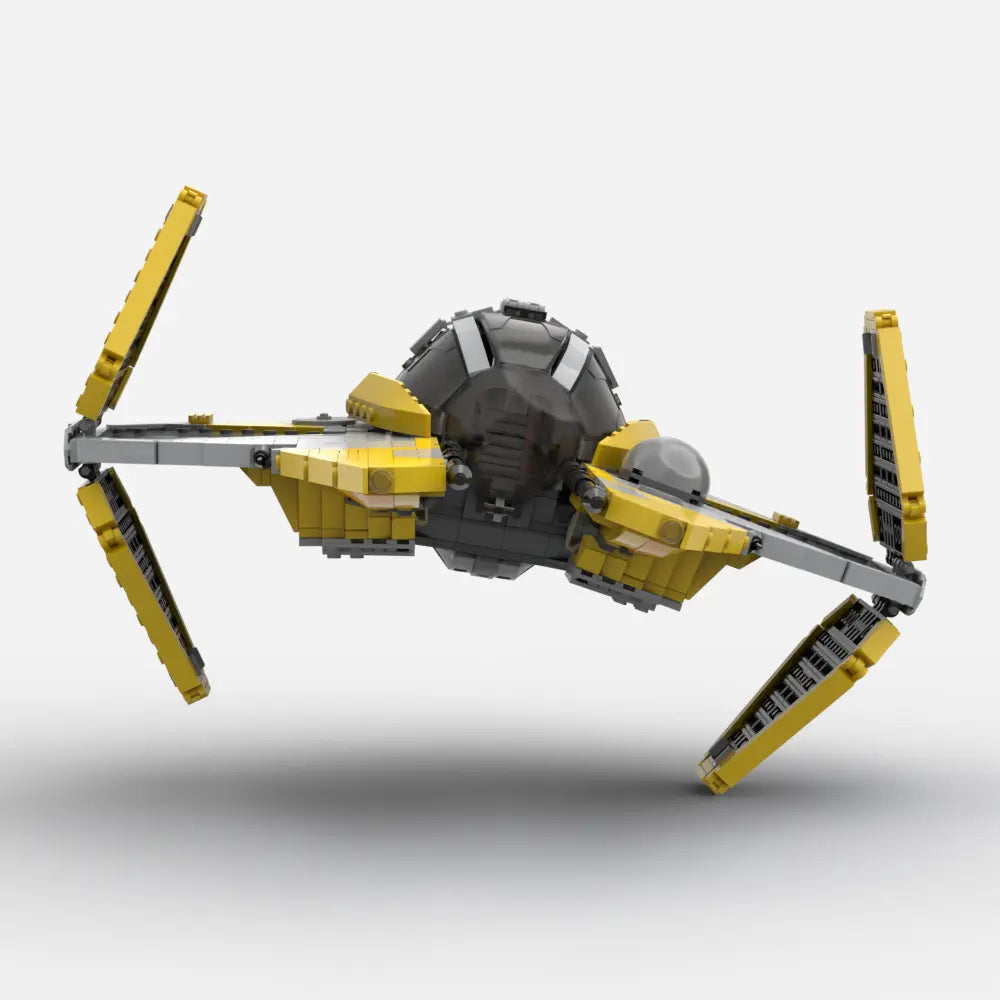Jedi Starfighter (Rot & Gelb)
