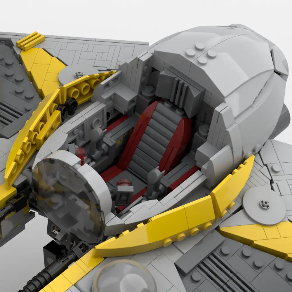 Jedi Starfighter (Rot & Gelb)
