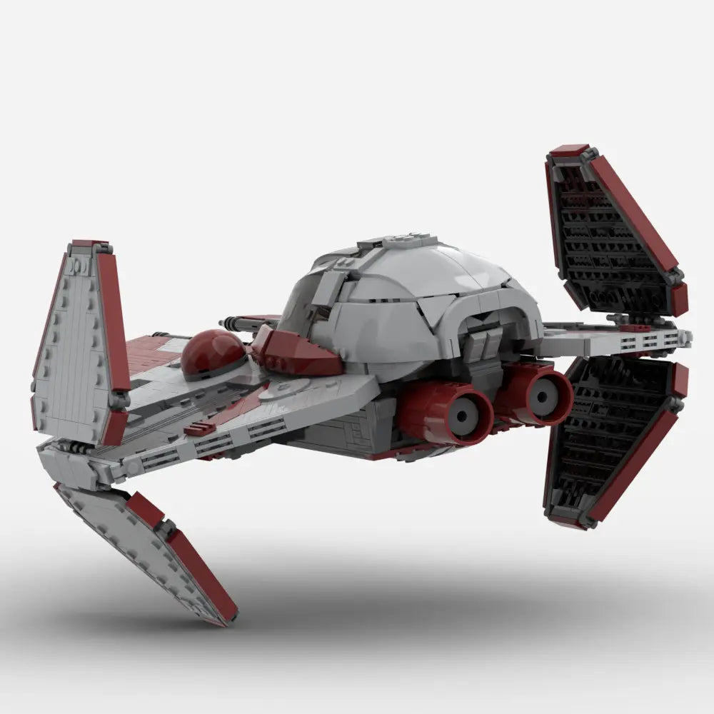 Jedi Starfighter (Rot & Gelb)