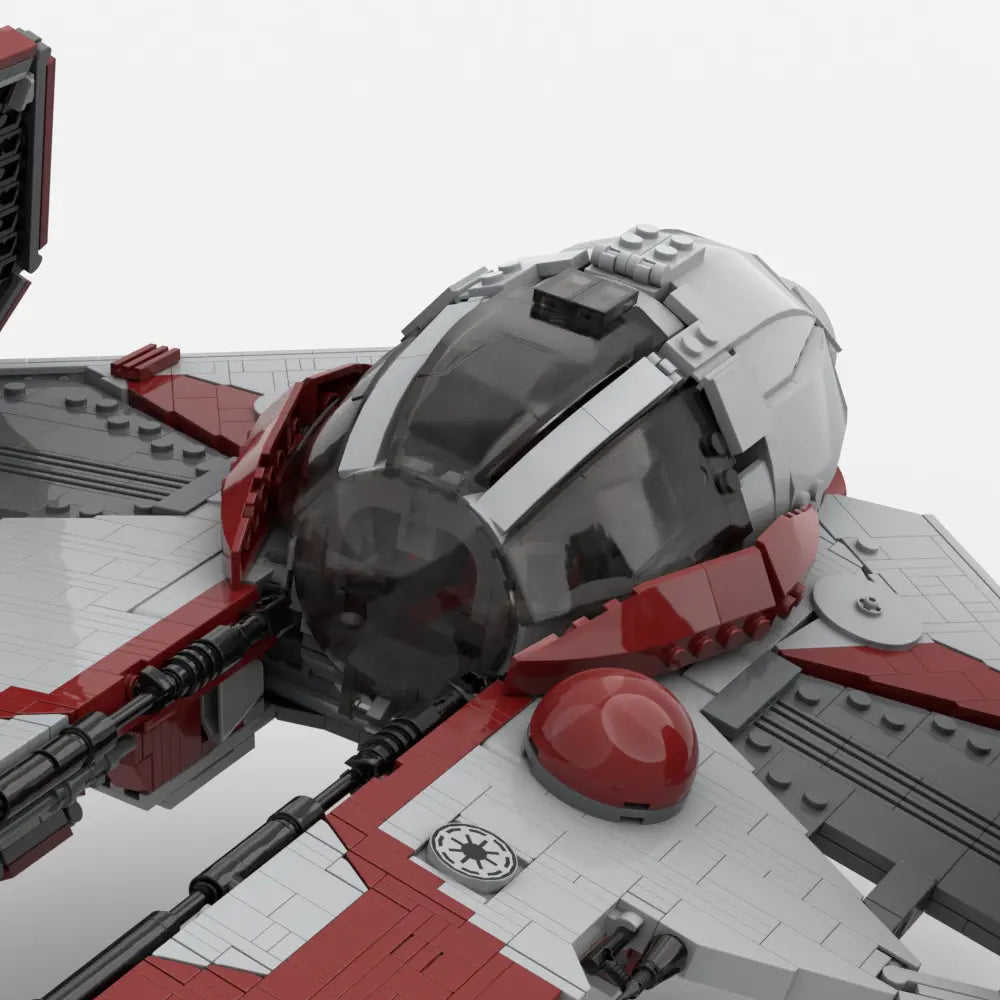 Jedi Starfighter (Rot & Gelb)