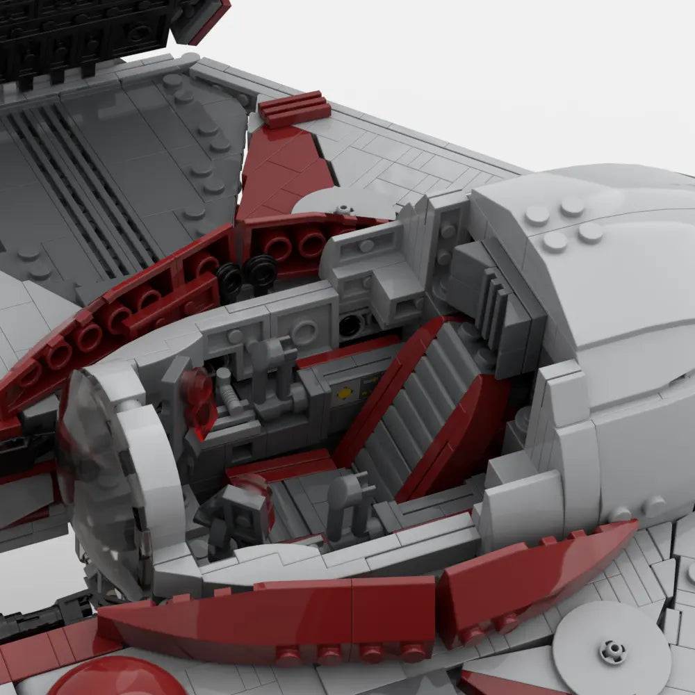 Jedi Starfighter (Rot & Gelb)
