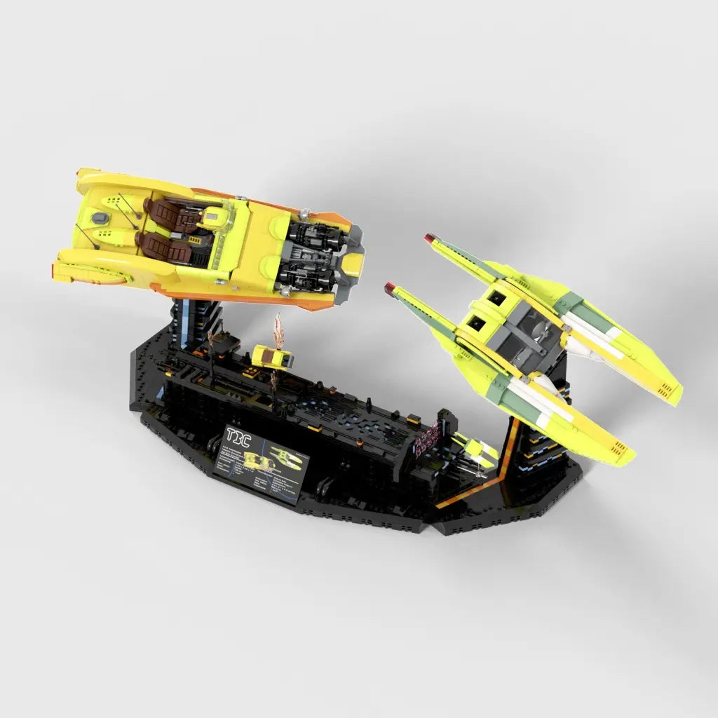 Coruscant Airspeeder Chase
