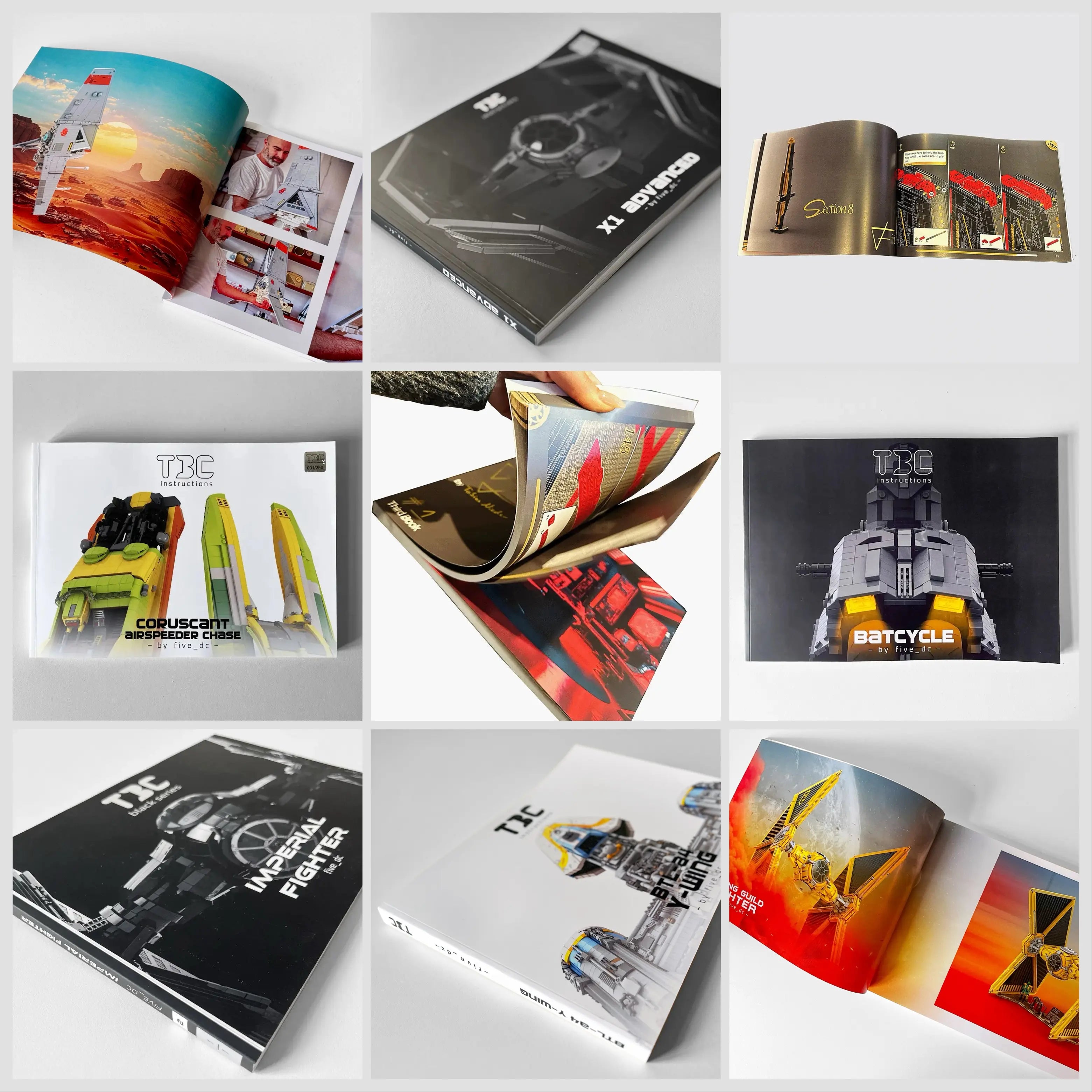 Gedruckte Anleitungen